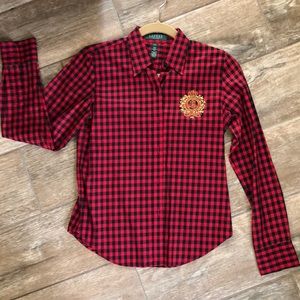 Ralph Lauren Button Down Top Size S/P